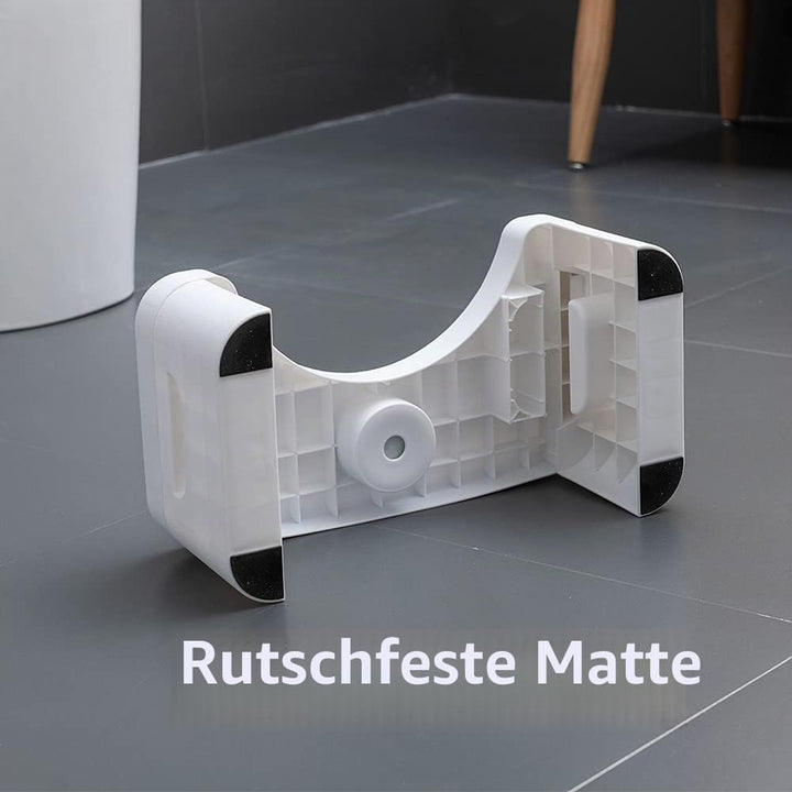 Coldcool Klappbarer Toilettenhocker, Töpfchen Tritthocker mit Duftposition, Badezimmer, Faltbarer Ko