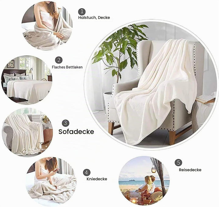 Kuscheldecken 150x200 cm,Koreanische Girlgroup Decke,Weiche Flauschige Plüsch Decke Flanell Decke, T