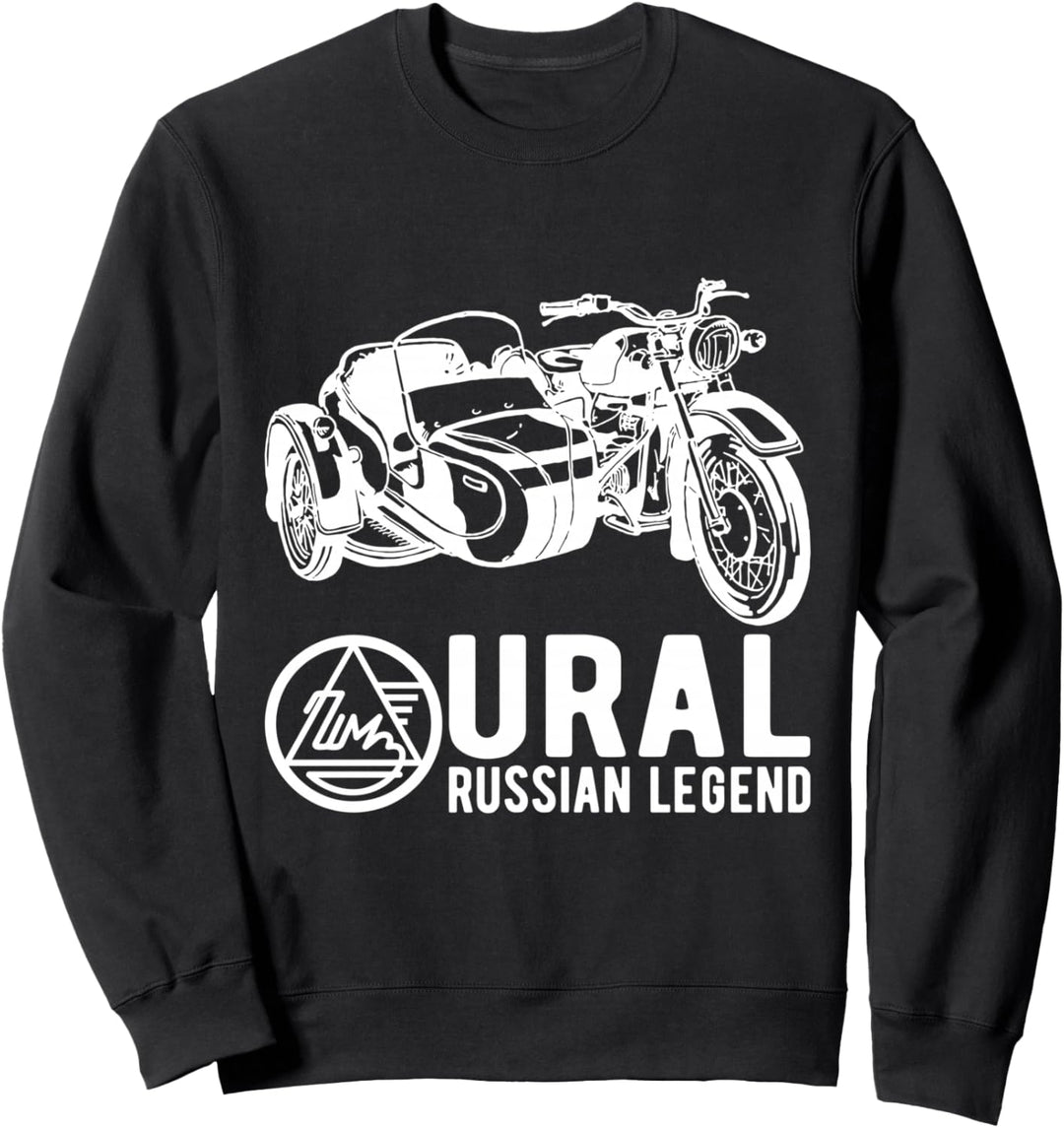 Ural Motorrad Gespanne Offroad Motorradfahrer Sweatshirt