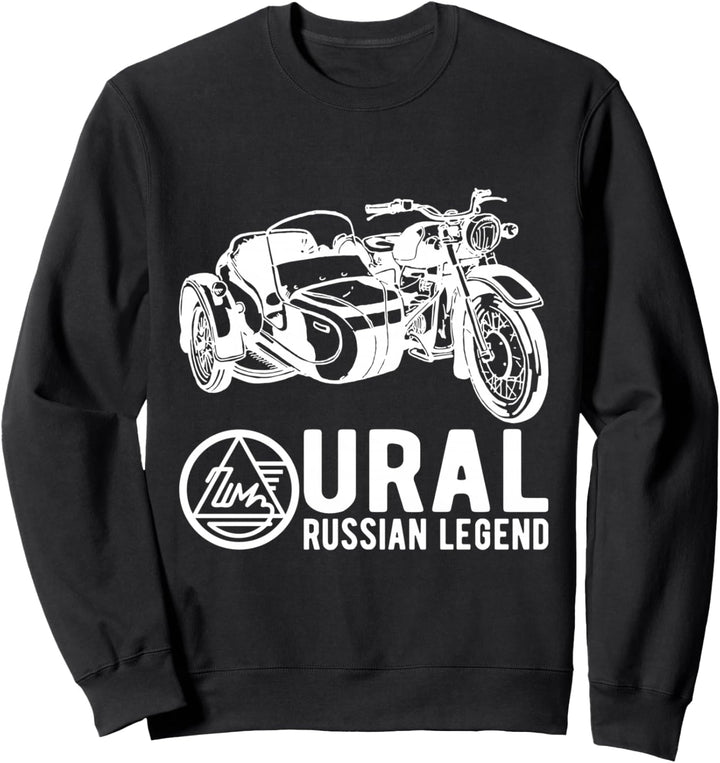 Ural Motorrad Gespanne Offroad Motorradfahrer Sweatshirt