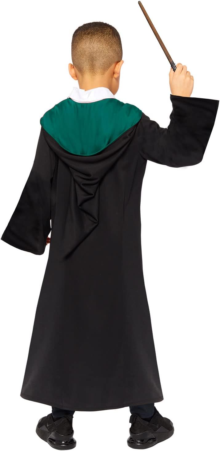 (PKT) (9912515) Child Slytherin School Robes (6-8yr) 128, 128