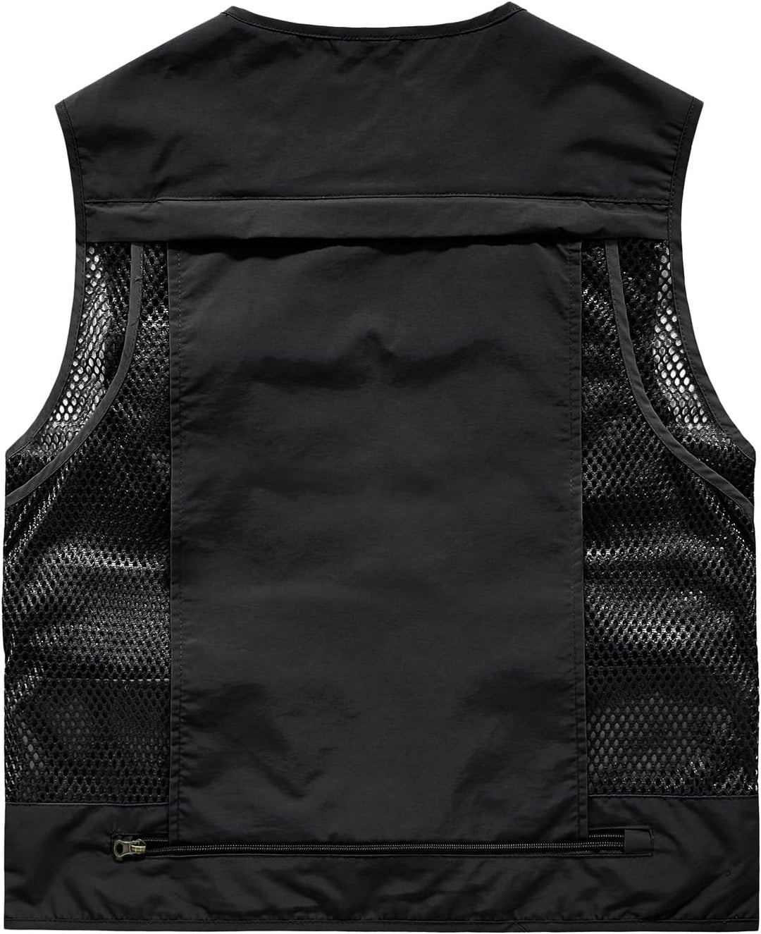 Herren Outdoor Weste Freizeit Schnelltrocknende Anglerweste mit vielen Taschen Sommer Ärmellos Jacke