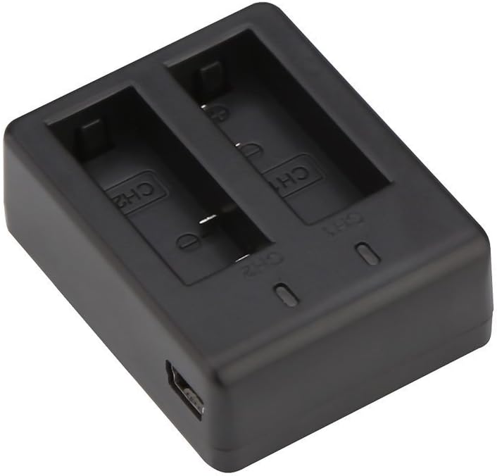 AKASO 2x1050mAh Akku mit USB Dual Charger für EK7000/EK7000 Pro/Brave 4