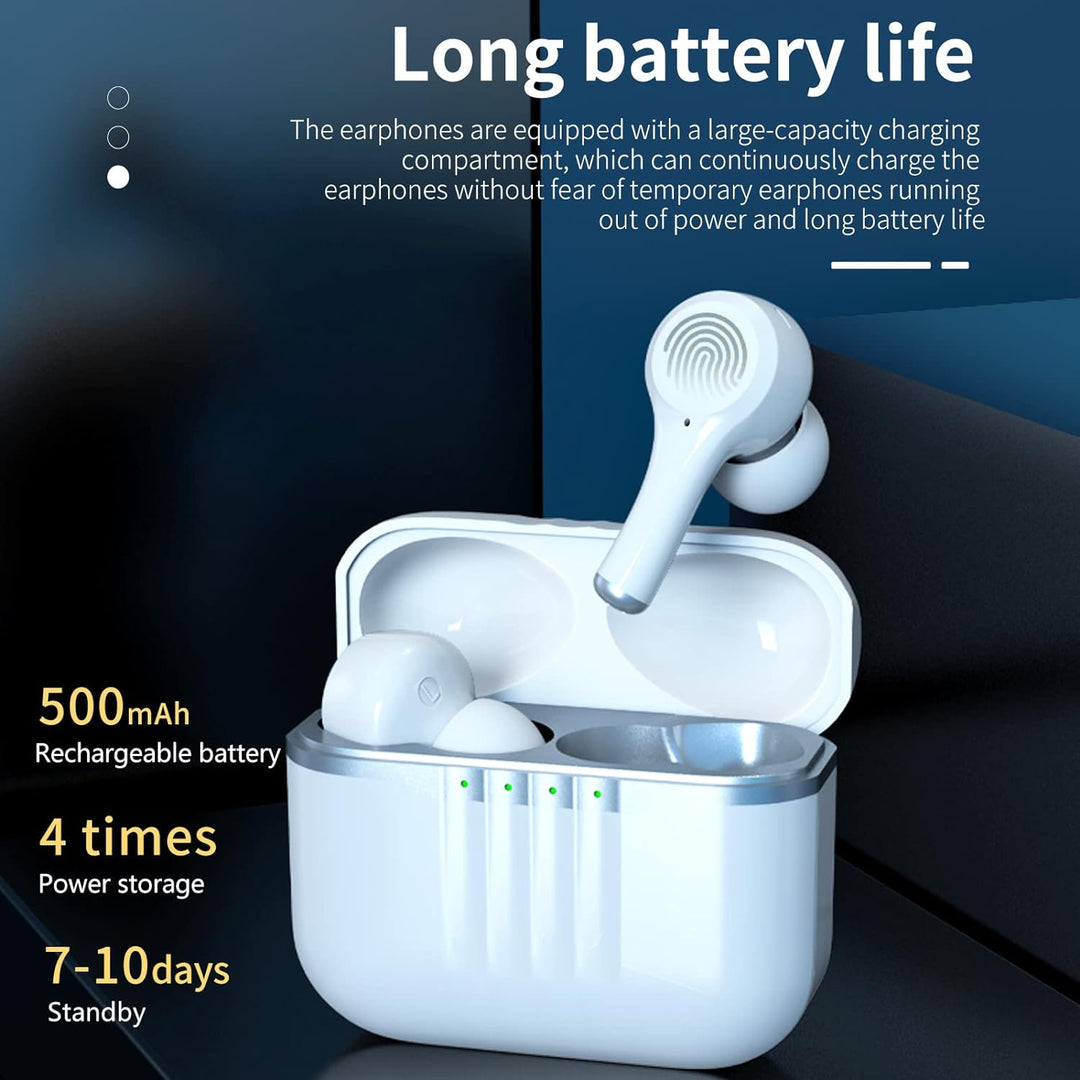 J7 Language Translator Earbuds, Smart Language Translator mit 84 Sprachen 5 Translation Modes, Übers