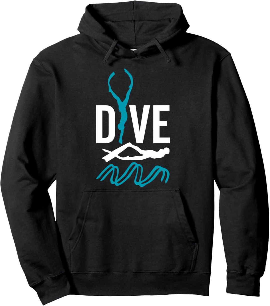 Free Diving Apnoe Tauchen Tauchen Dive Schnorcheln Pullover Hoodie