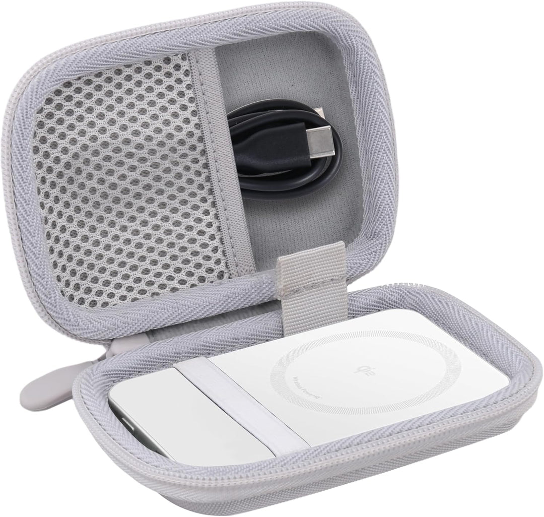 Khanka Etui für Anker Nano/MagGo PowerBank, Ultra-schlankes 5.000mAh/10.000mAh Magnetisches Akkupack