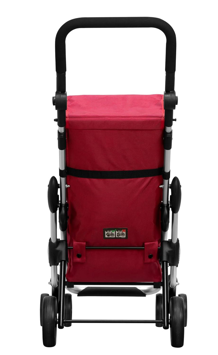 Playmarket Unisex-Adult Go Up Basic Einkaufswagen, Rot (Charme), 110 Centimeters 110 centimeters Rot
