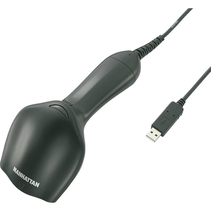 Manhattan CCD Long Range Barcodescanner 500 mm Scanreichweite USB schwarz 460835 long Range CCD 500