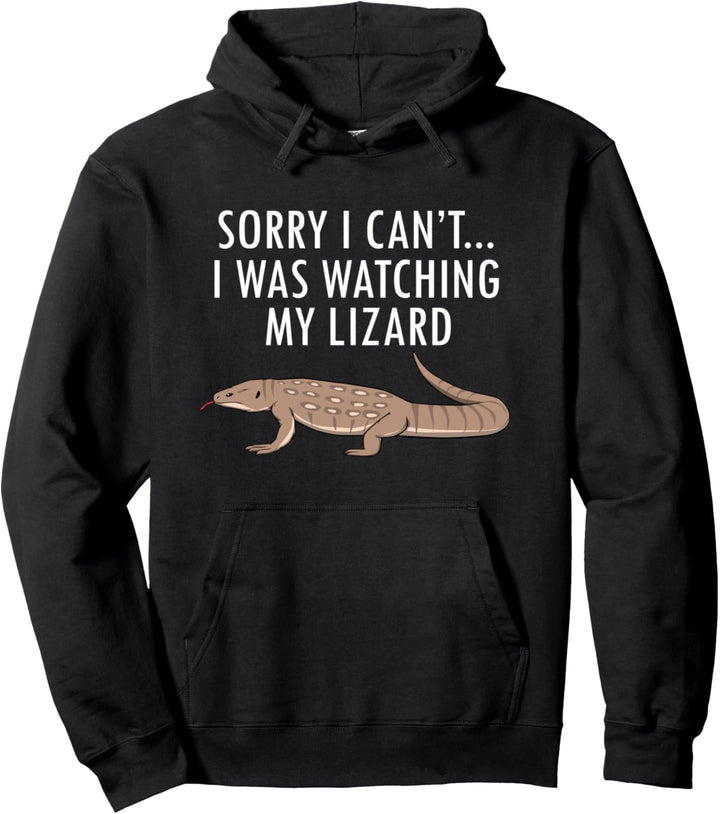Meine Eidechse Niedliche Echse Reptil Pullover Hoodie