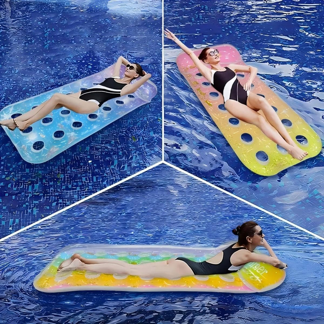 Aufblasbarer Luftmatratze Pool, Wasser Pool Luftmatratze für Erwachsene, Luftmatratze Pool Erwachsen