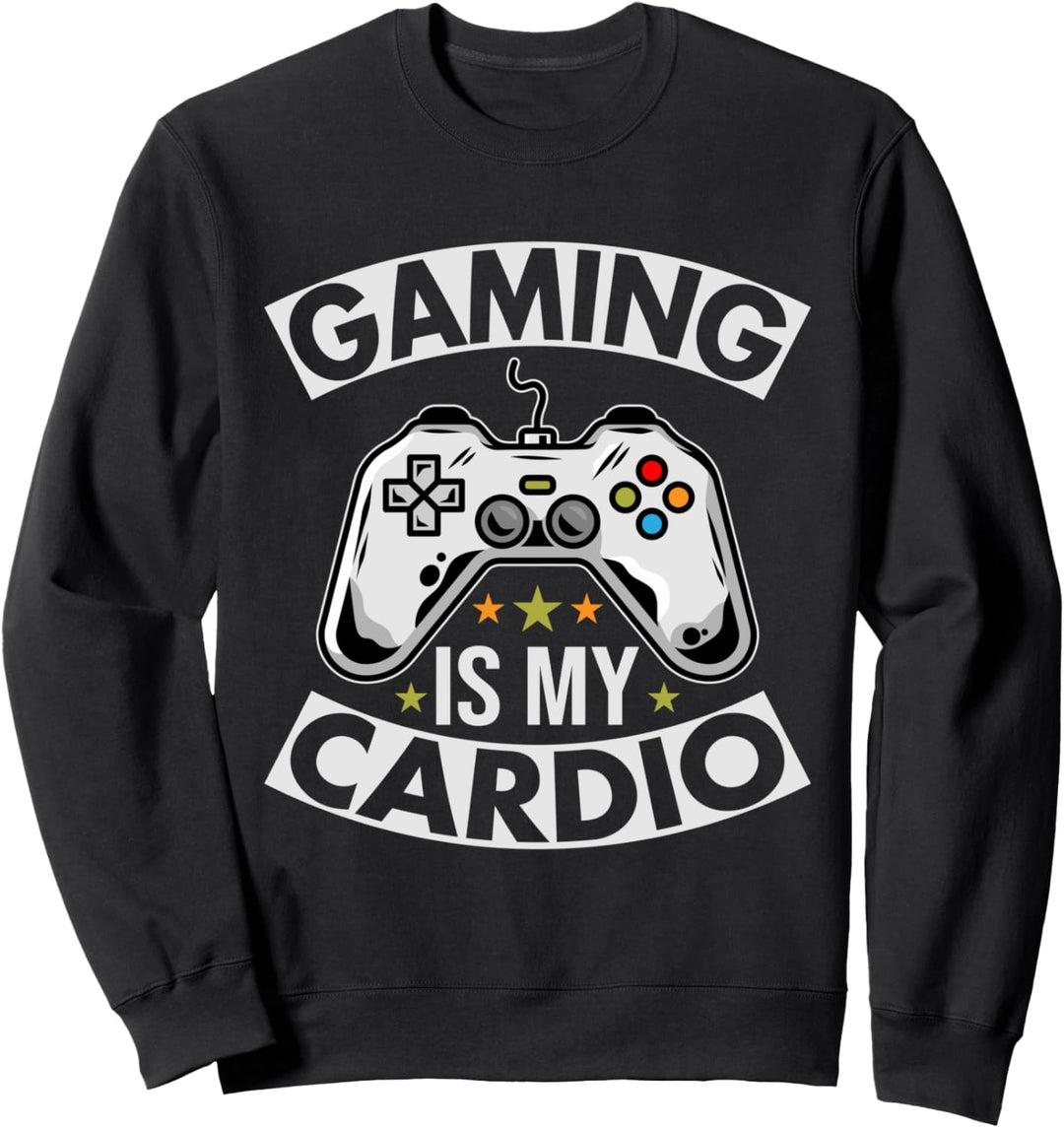 Gaming ist mein Carcio für Gamer-Konsolen-Videospiele Sweatshirt