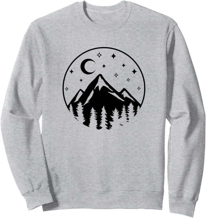 Wandern in den Bergen Camping Natur Sweatshirt