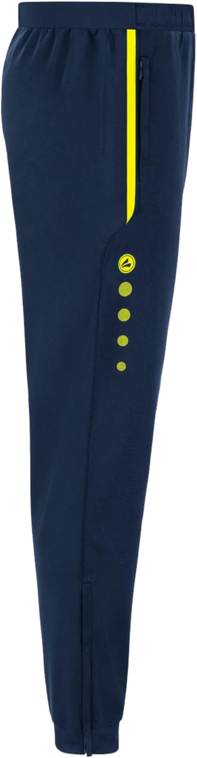 JAKO Allround Polyesterhose Herren S Marine/Neongelb, S Marine/Neongelb