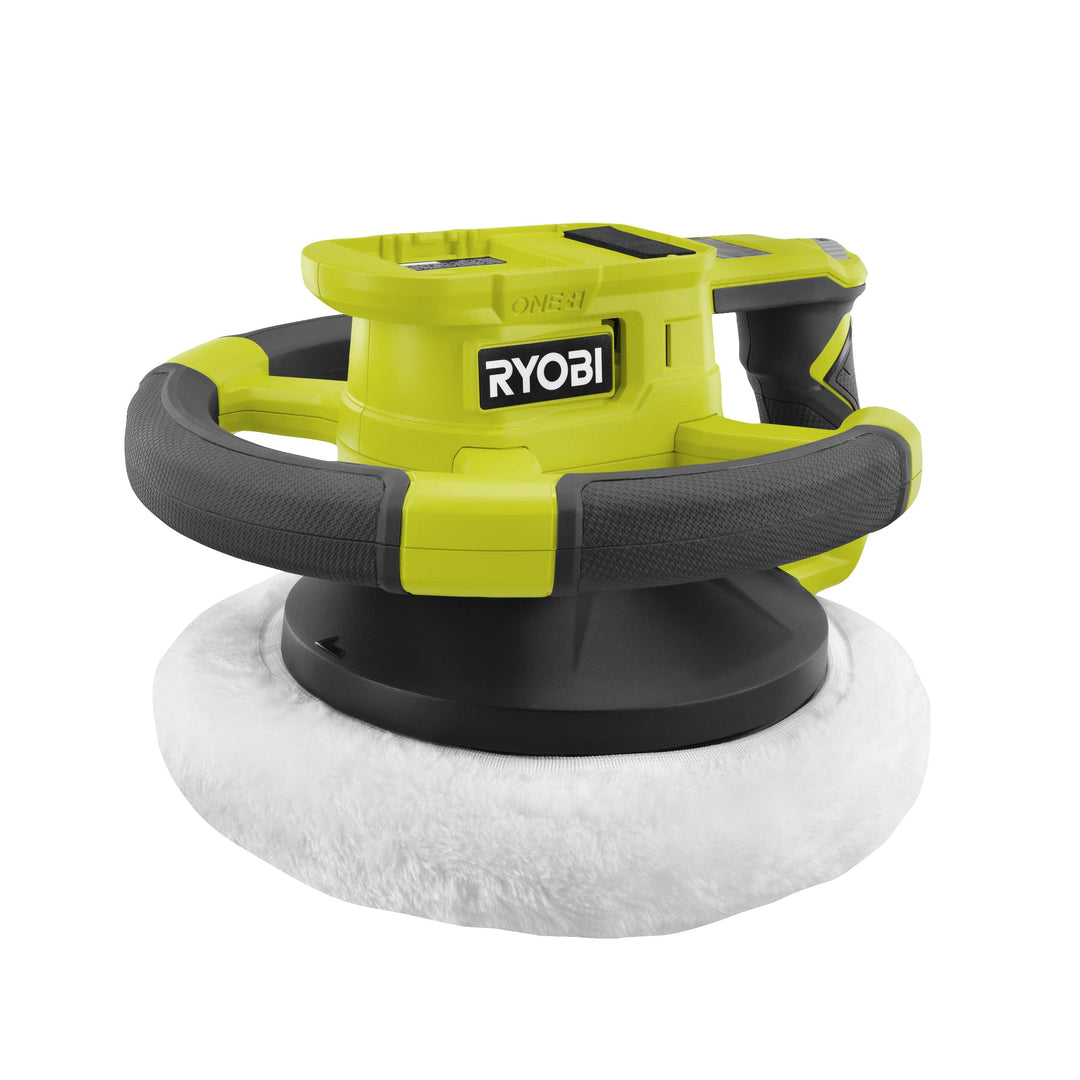 RYOBI 18 V ONE+ Akku-Polierer RBP18250-0 (Polierschwamm Durchmesser 250 mm, Schwingkreis 12,5 mm, Sc