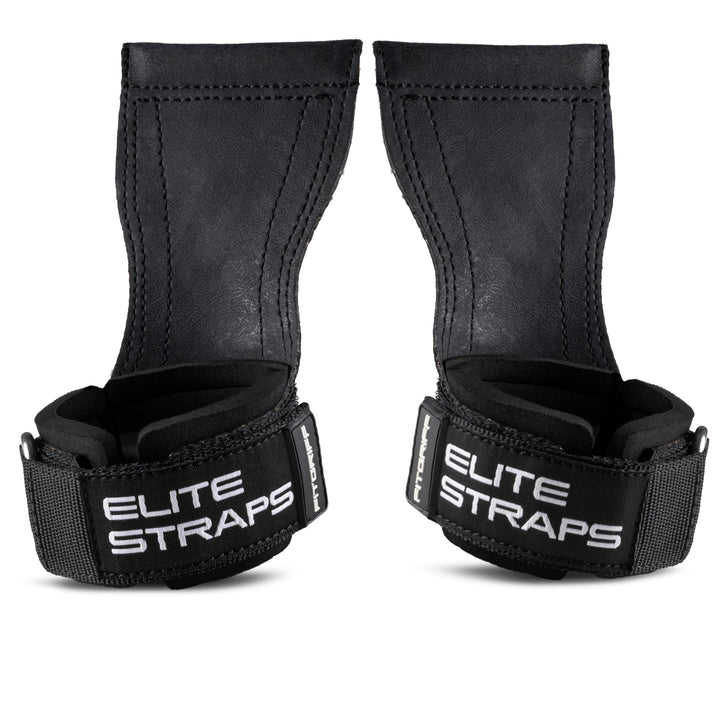 Fitgriff® Elite Straps 2.0 - Zughilfen mit Gummi-Pad für Krafttraining - Bodybuilding, Fitness, Gym