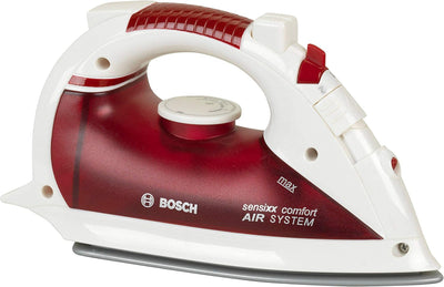 Theo Klein 6254 Bosch Bügeleisen I Hochwertiges Kinderbügeleisen mit Wassersprühfunktion I ab 3 Jahr