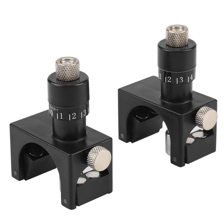Hobelmesser Einstelllehre Magnetisch 2 Stück, Verstellbares Magnet Hobelmesser Einstellung Holzbearb