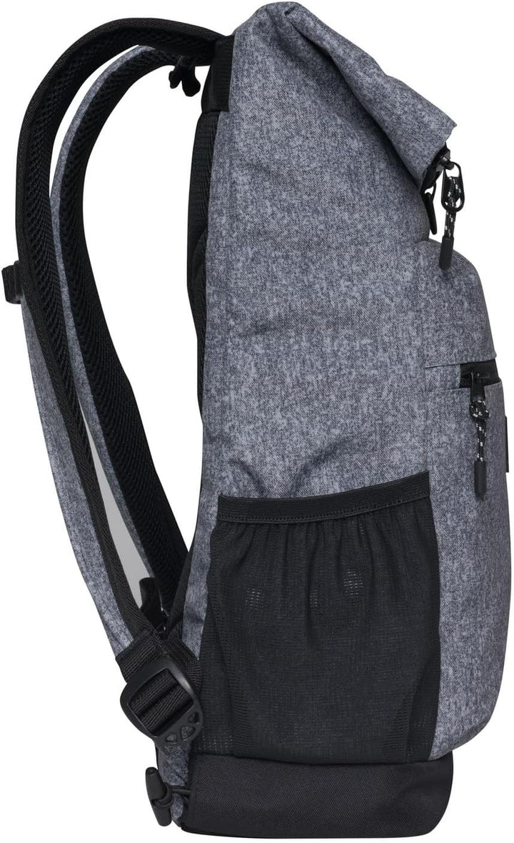 BECKMANN Sport Light Rolltop Backpack Grey Malange