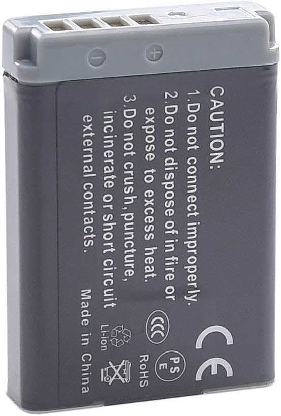 DSTE® 2 Pack Ersatz Batterie NB-13L + LCD Dual Ladegerät Compatible für Canon PowerShot G5X G7X G9X,