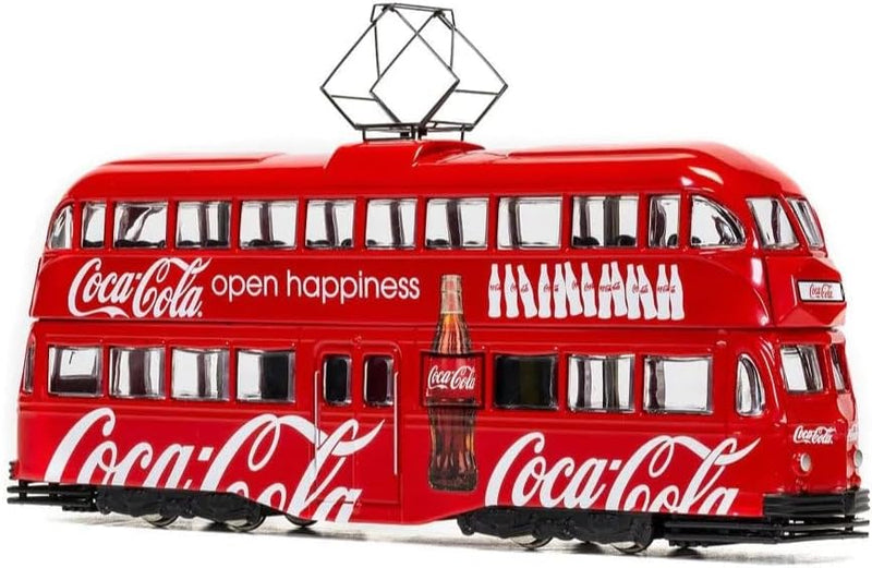 Coca Cola Doppeldecker-Strassenbahn, Open Happiness