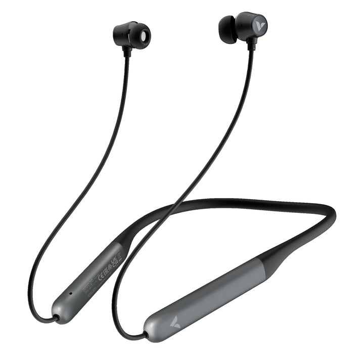 Verbatim TruSound ANC Neckband Earbuds (Schwarz) Bluetooth 5.4 mit Active Noise Cancelling Mikrofon