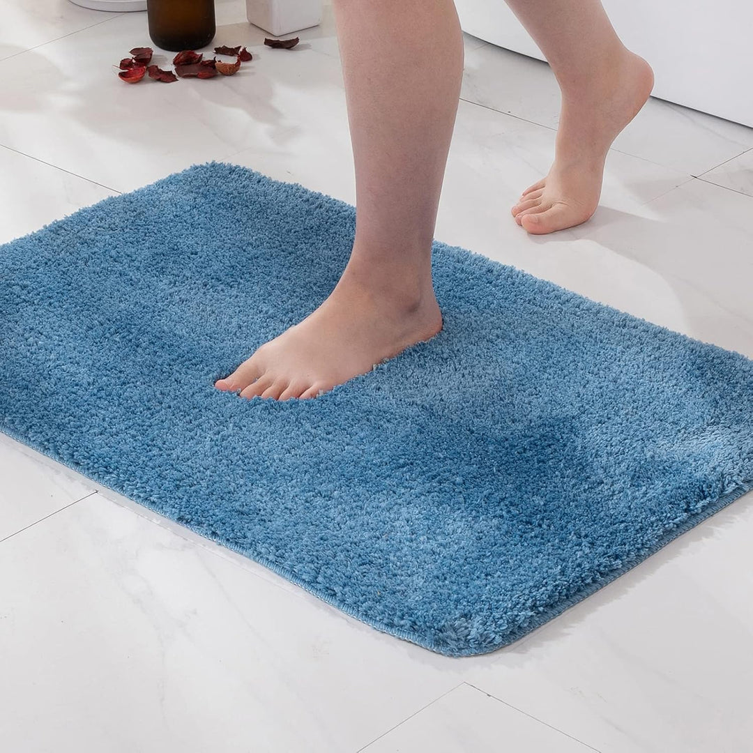 MIULEE Teppich Badematte Badezimmerteppich Bettvorleger rutschfest Badteppich Badvorleger Saugfähige