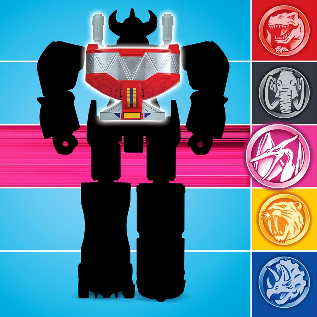 Power Rangers - Kollektion Megazord, Zords, kombinierbar, Figur, 20 cm, Modell Pterodactyl Dinozord,