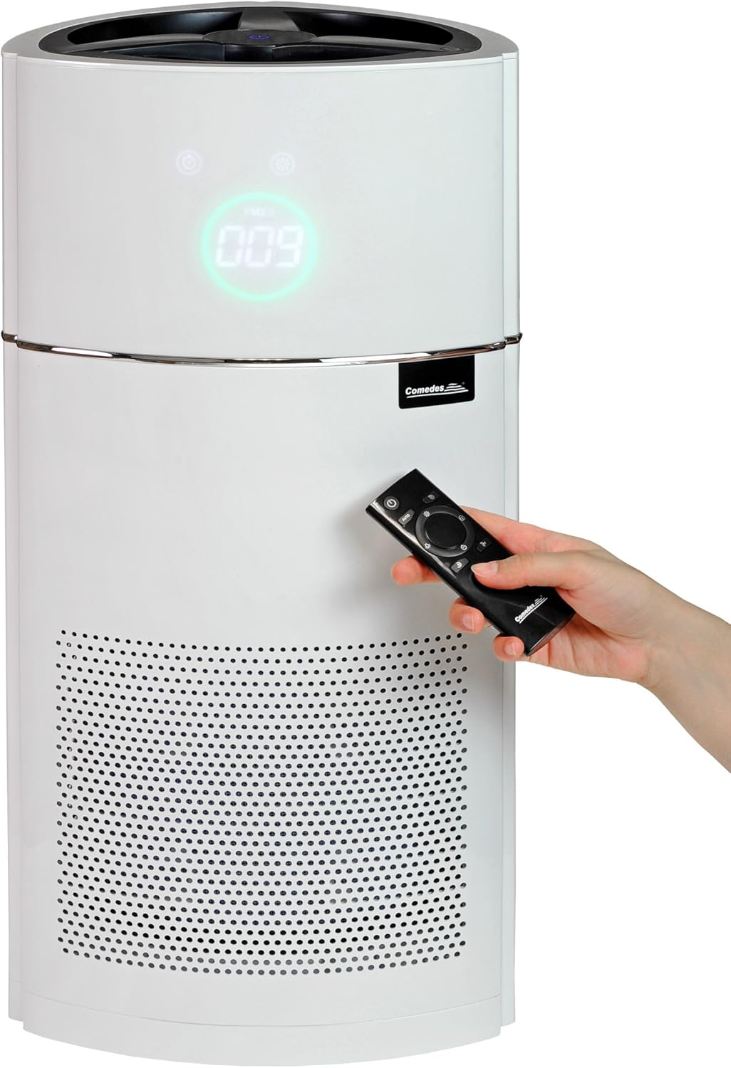 Comedes Lavaero 900 - Moderner 5-Stufen Luftreiniger inkl. Aktivkohle, H13-HEPA Filter und Ionisator