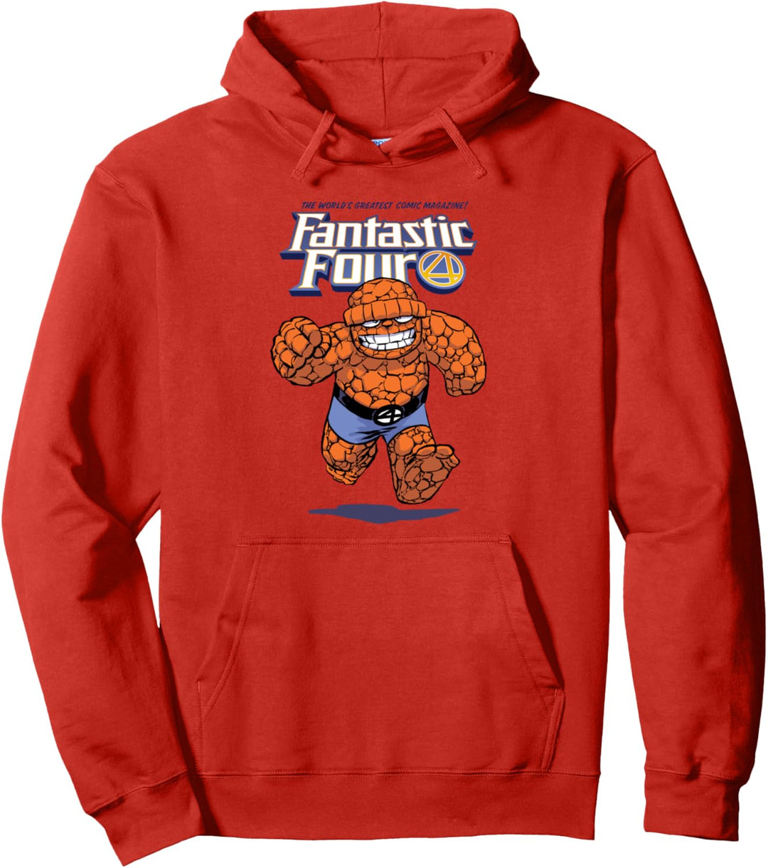 Marvel The Fantastic Four Kawaii The Thing Pullover Hoodie