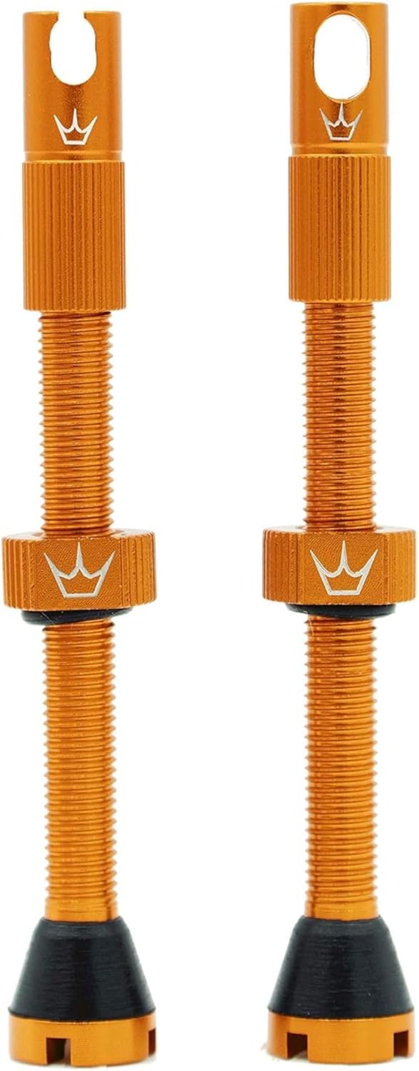 Peaty's XChris King (MK2) schlauchlose Ventile - Fahrradreifenventile 60 mm Mango, 60 mm Mango