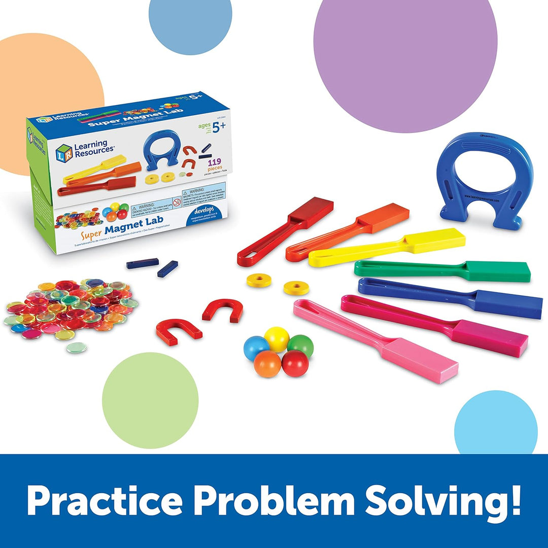 Learning Resources Super Magnet-Experimentierset 1, 1