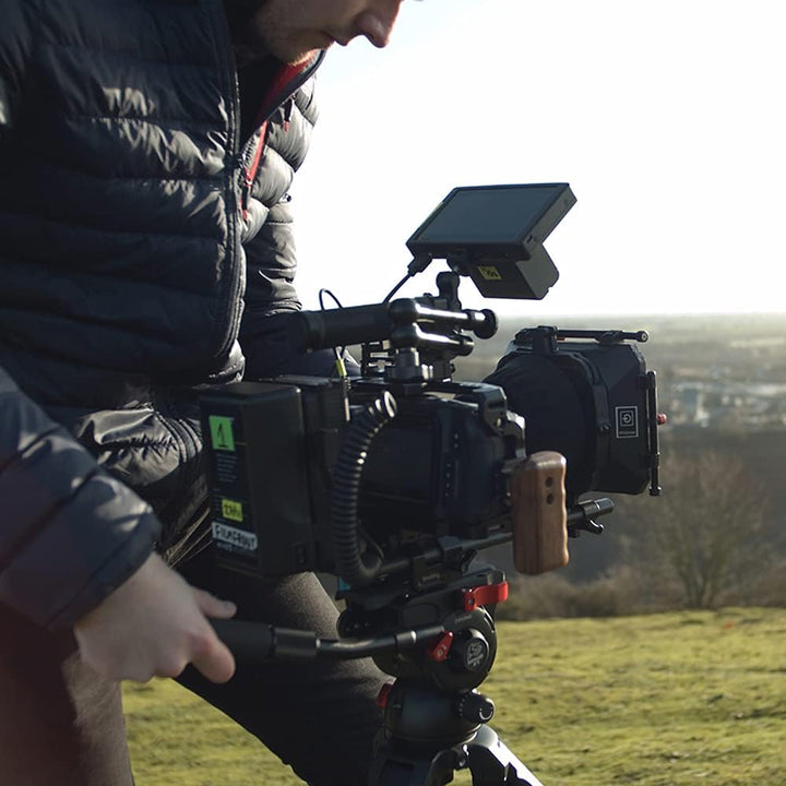 IFOOTAGE Komodo K7 Kamera kugelkopf,Stativköpfe,Videokopf mit Blase Wasserwaage,Fluid-Videoneiger Sc