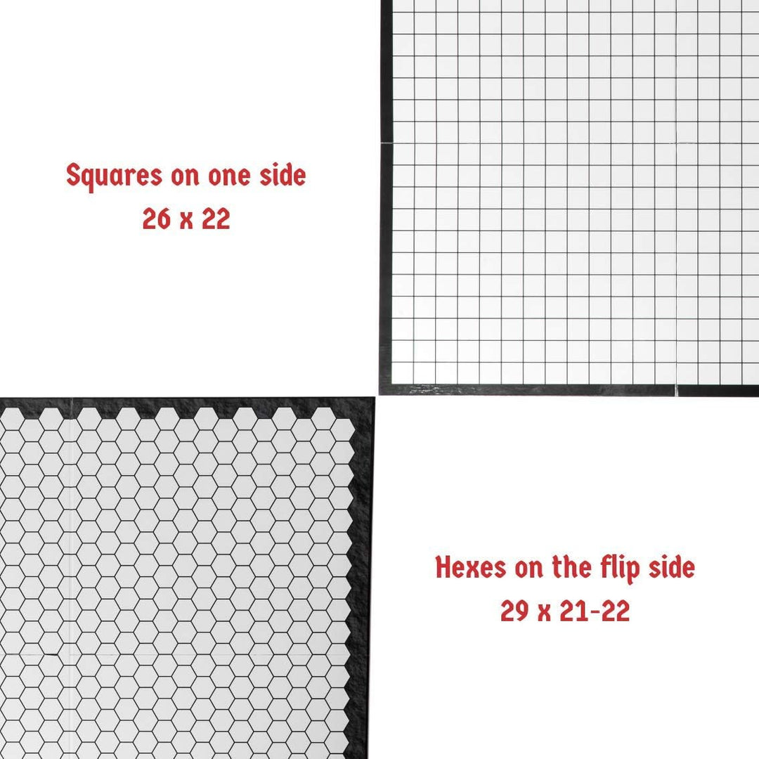 Hexers role playing game board: vinyl mat alternative - Dungeons and Dragons D&D DnD Pathfinder RPG