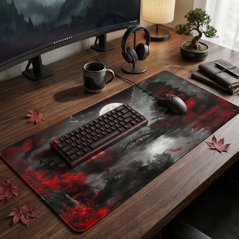 Mauspad Schreibtischunterlage Gaming Mousepad XXL 900x400mm Büro Zubehör Mouse Pad Schreibtisch Offi