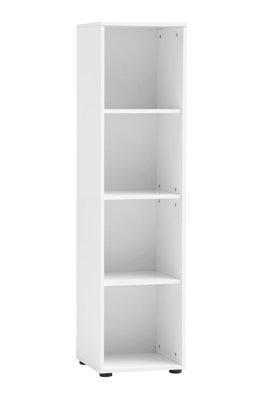 Schildmeyer Regal Metz 161165, weiss matt, 38,2 x 38,2 x 150 cm, Weiss Matt