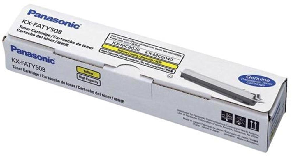 Panasonic KX-FATY508 KX-MC6020 Tonerkartusche 4.000 Seiten, gelb, Gelb