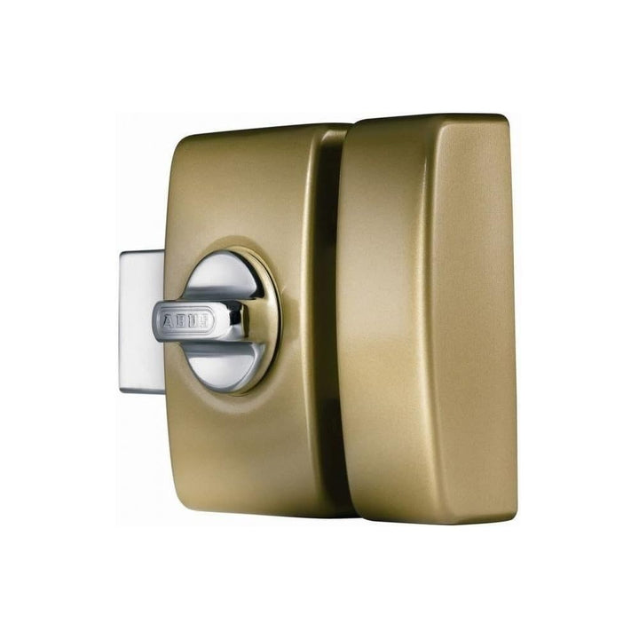 ABUS V83 CB45 F9 C Schloss 83 mit Zylinder und Knopf, Durchmesser 45 mm, chromfarben satiniert, Chro