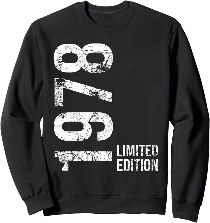 46. Geburtstag Mann Frau 46 Jahre 1978 Geburtstags Sweatshirt