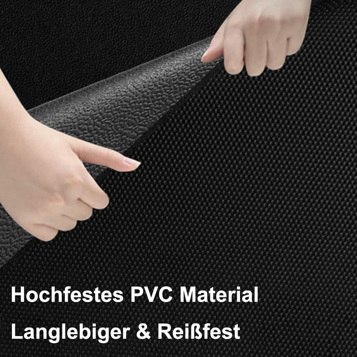 Laufbandmatte, Bodenschutzmatte 140x60 cm Faltbar, Hochdichte PVC zur Schalldämmung & Stossdämpfung,
