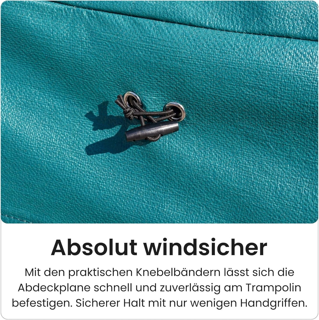 Zero Gravity Trampolin Abdeckplane für alle Ø 183/244/305/366/427 cm Trampoline - Inkl. Knebelbänder
