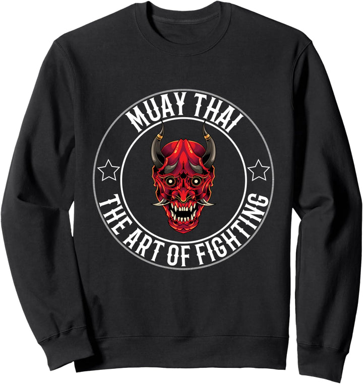 Thai Boxen Muay Thai Oni Dämon Sweatshirt