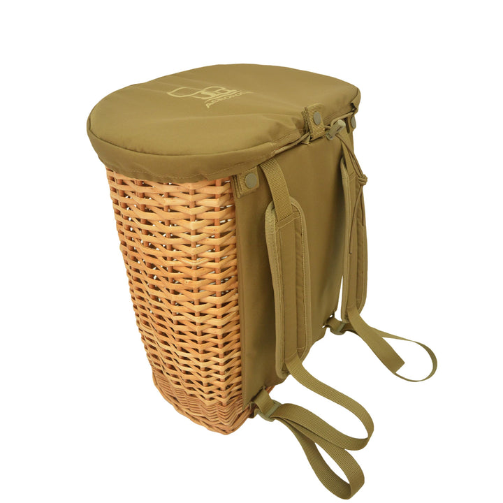 Acropolis Pilz-Futtertasche – Weidenkorb für Erwachsene und Kinder – Haversack Bushcraft Taschen – G