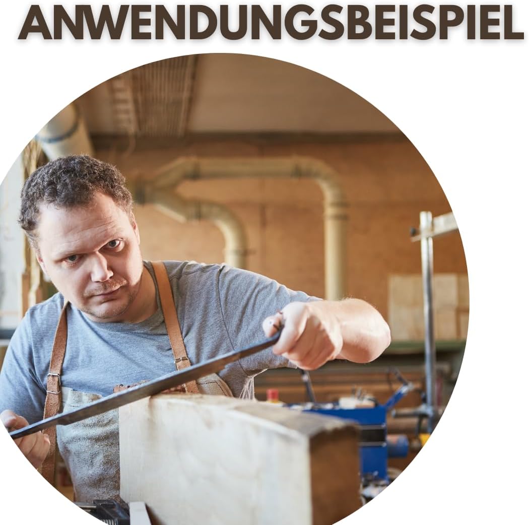 pokm toolsmarket - Zugmesser für Holz, Klingenlänge 280 mm, Ziehmesser für Holz, Ziehhobel Handhobel