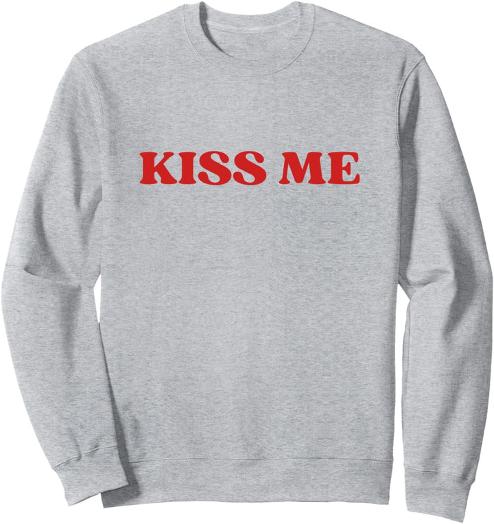 Kiss Me Y2k Aesthetic Sweatshirt