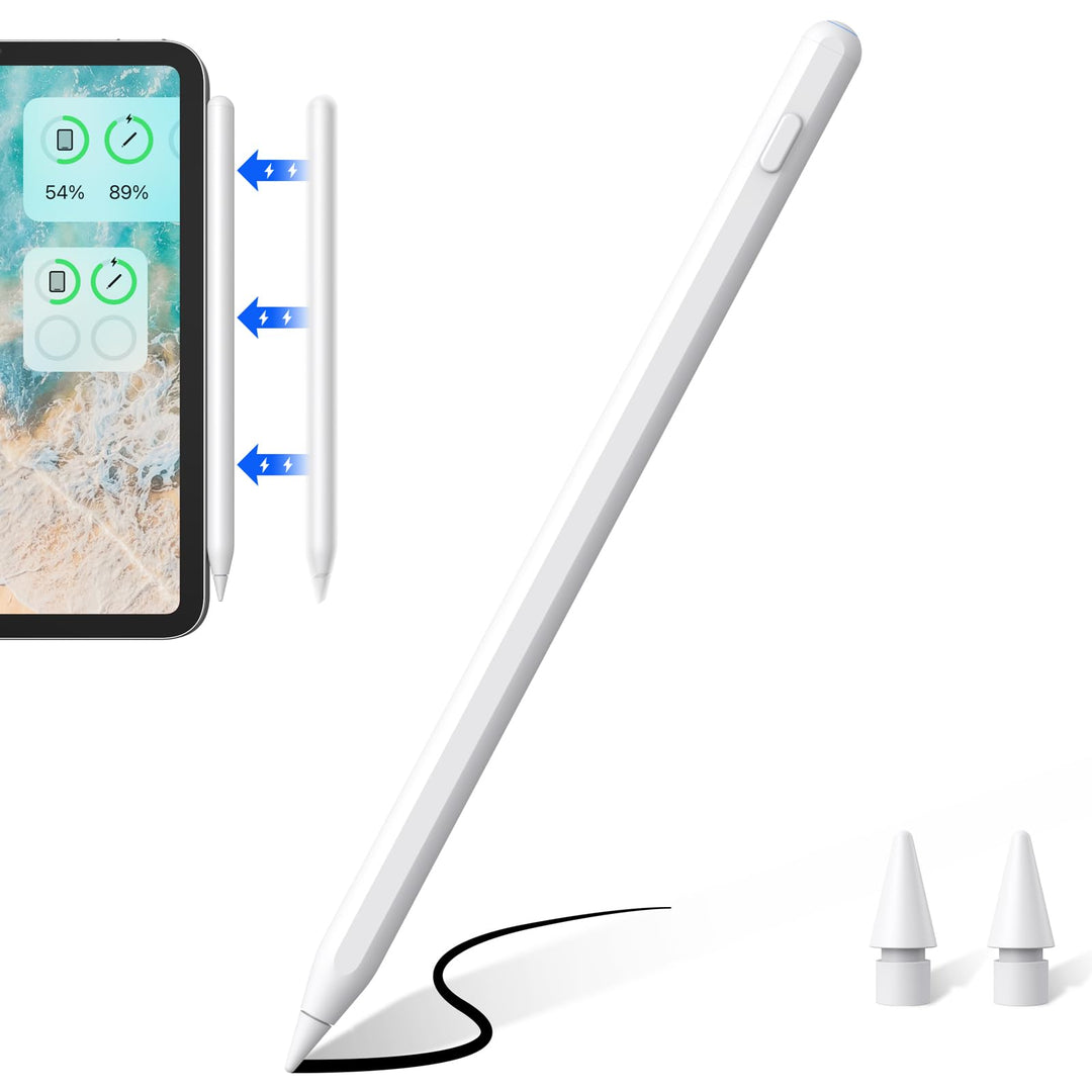 Stift für iPad mit kabelloser Aufladung, iPad Stift kompatibel mit iPad Pro (2018–2024), iPad Pro/iP