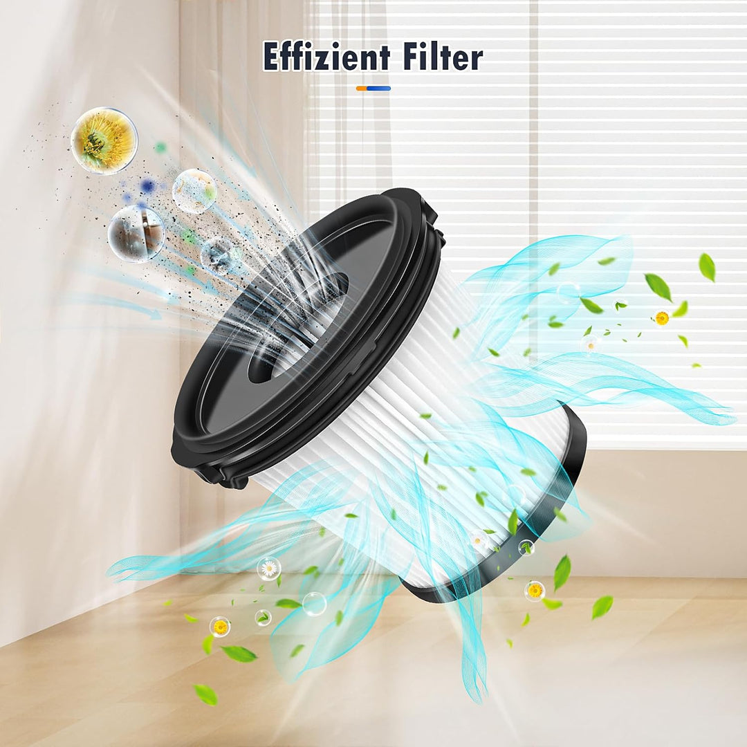 4 Stück Filter Ersatzteile für Shark Detect Pro IW3611DE, IW3612EU, IW1611DE, BU3521EU,BU1120EU Kabe
