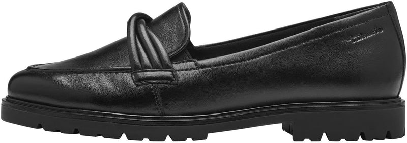 Tamaris Damen Slipper, Frauen Slip On,Comfort Lining,TOUCHit-Fussbett 41 EU Schwarz, 41 EU Schwarz