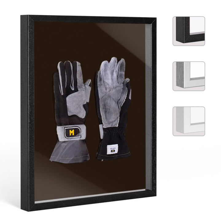 Bildershop-24 Objektrahmen Trikotrahmen Vario inkl. Bügel und Passepartout 30x60cm Schwarz (lackiert