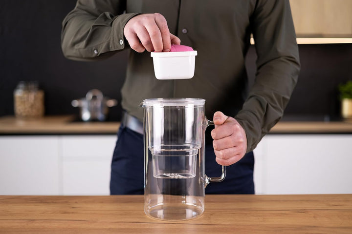Wessper Filterkartuschen für Kanne, Filter mit Magnesium, Zusätzlicher PIN, Kompatibel mit Brita Was