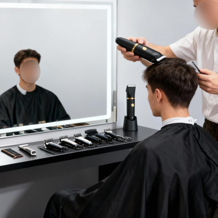 Alide Manscape Body Trimmer für Männer 3-in-1, IPX7 wasserdicht, wiederaufladbarer Körperrasierer mi